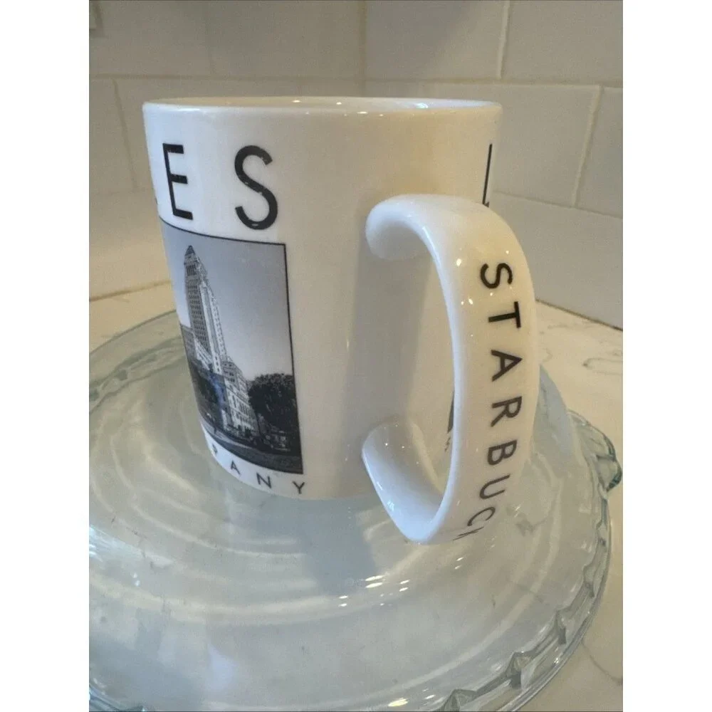 Starbucks 2005 City Scenes Series 18 oz Los Angeles Coffee Mug/Cup By Barista